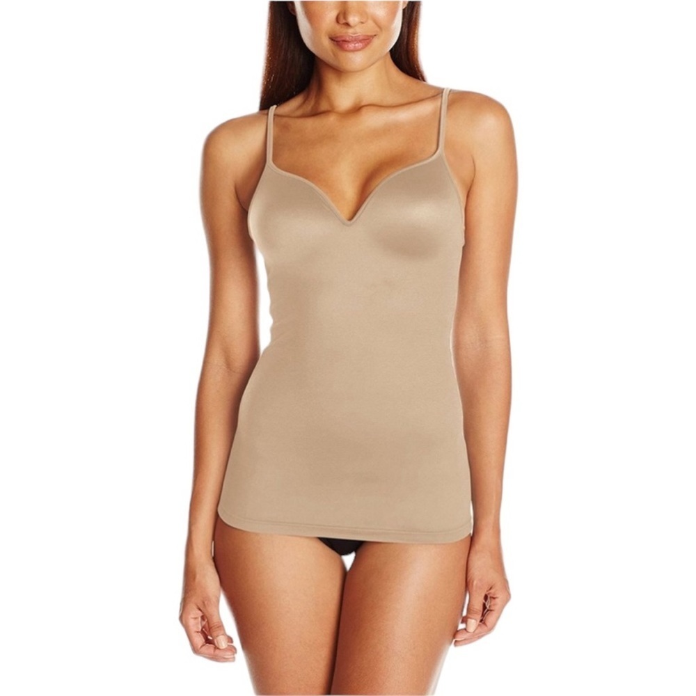 Maidenform Flexees Wireless Camisole Soft Beige Cool Comfort Firm Size 3X NEW